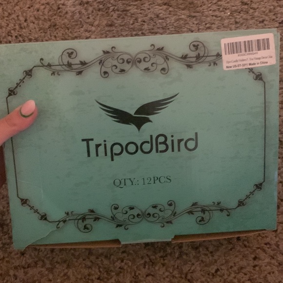 12 glass tea light candle holders - Picture 4 of 5